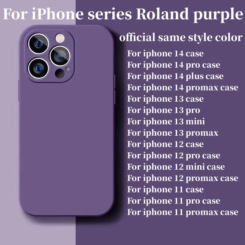 

Чехол из жидкого силикона с тонким отверстием для iPhone 14 pro plus, чехол promax для 13, 12, 11 pro promax mini