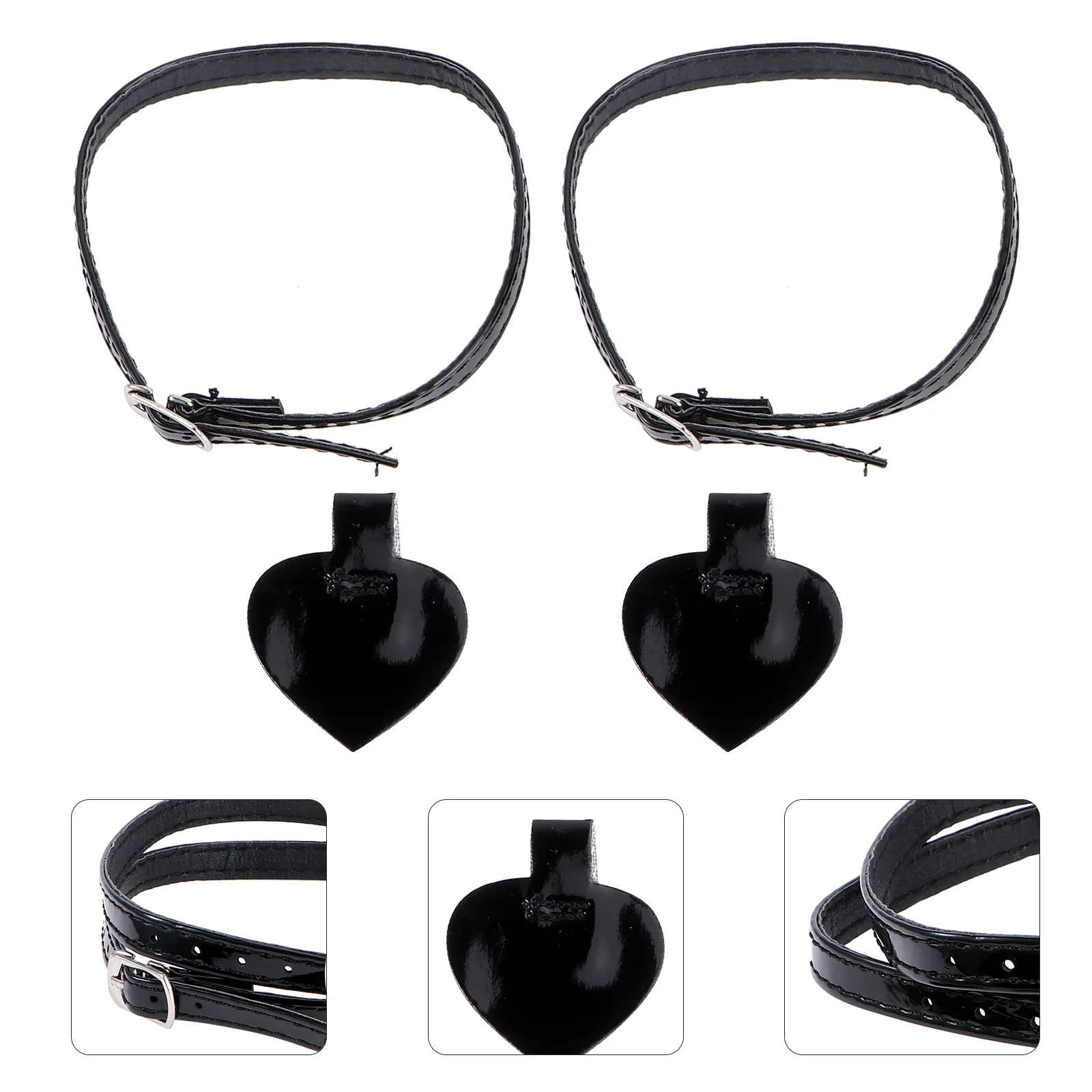 

High Heels Anti Drop Grips Shoelaces Accessories Fashionable Liners Anti-drop PU Anti-loose Short All-matched