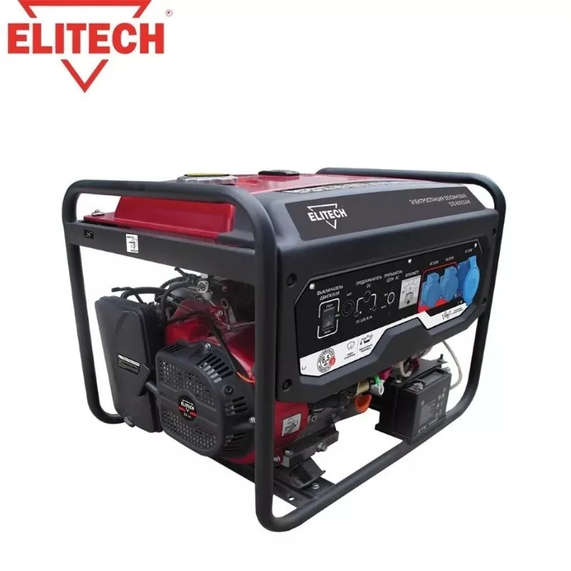 Генератор бензиновый ELITECH СГБ 8000ЕАМ | Обустройство дома