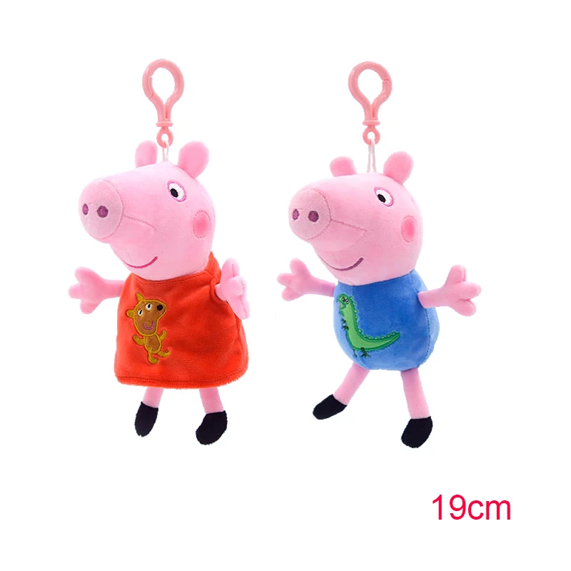 4 шт./набор плюшевые игрушки Свинка Пеппа