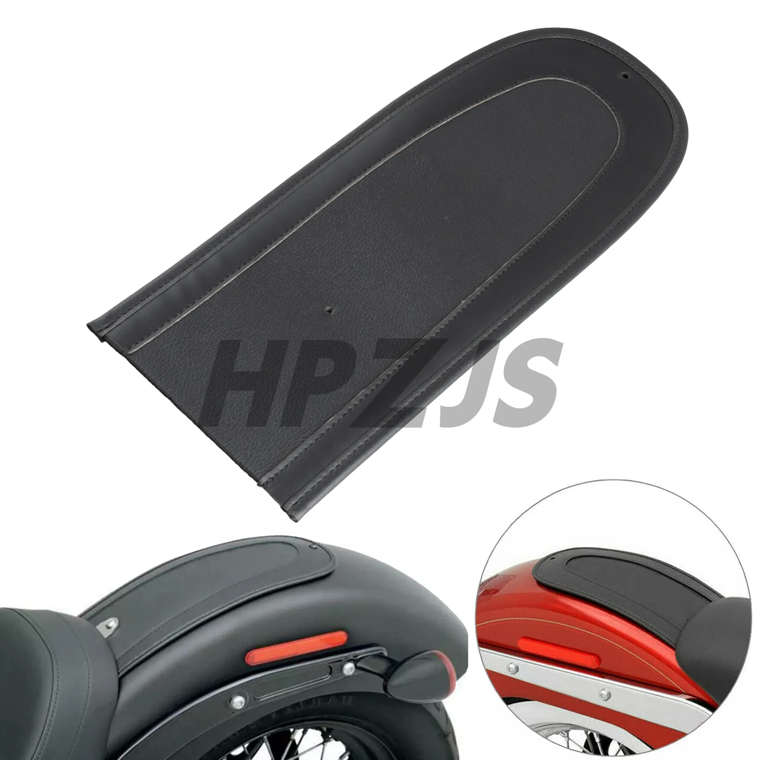 Для Harley Dyna Fat Bob Street FXDB Low Rider FXDL Super Glide Wide Мотоцикл из искусственной кожи Solo Seat