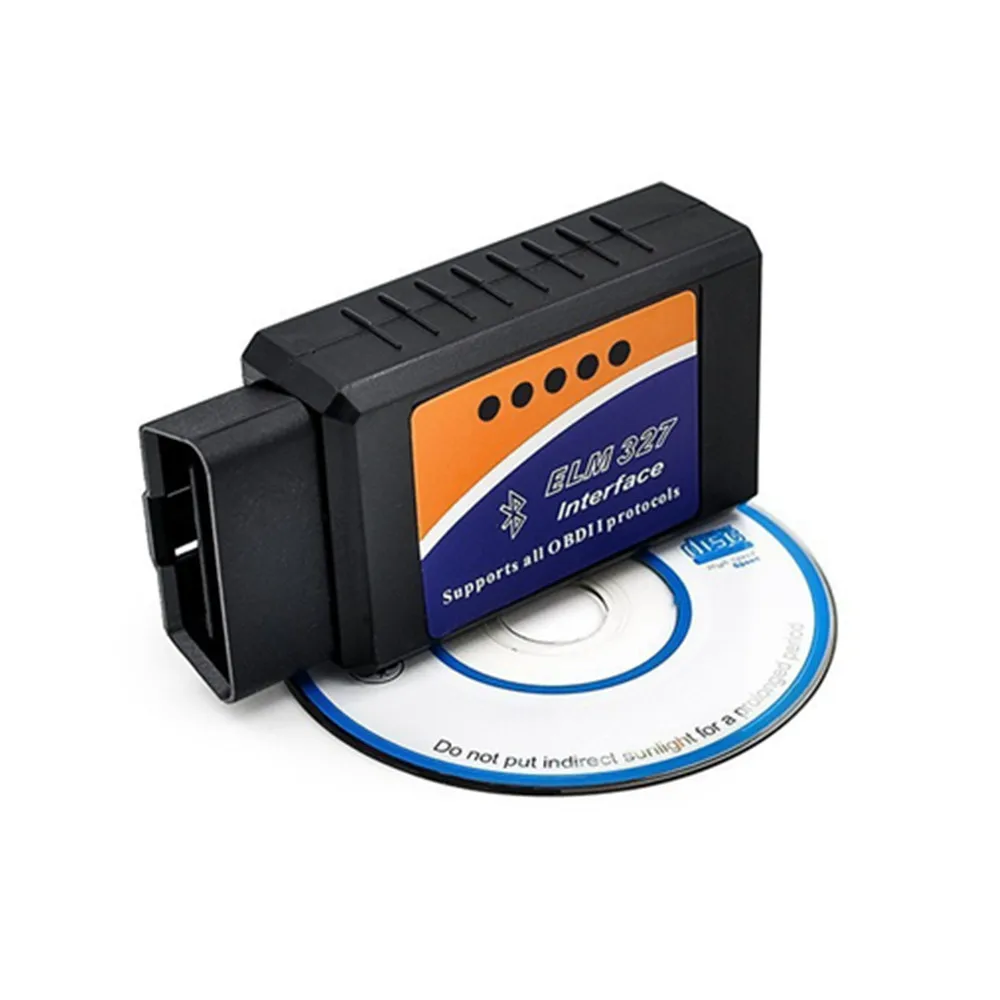 Адаптер Bluetooth 2022 ELM 327 в 2.1 работает на Android Torque Elm327 V2.1 интерфейс OBD2 / OBD II Диагностика