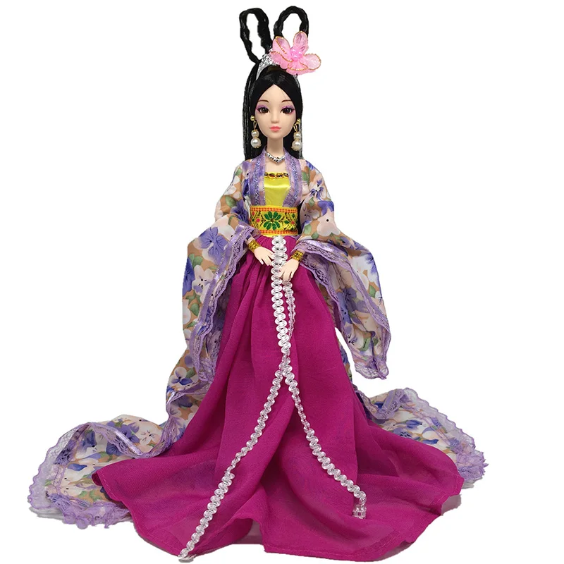 

Traditional Dress for 30cm Doll Dress Up Accessories Costume Clothes for 11.5 Inches Dolls Ancient Skirt Girls Diy Toys