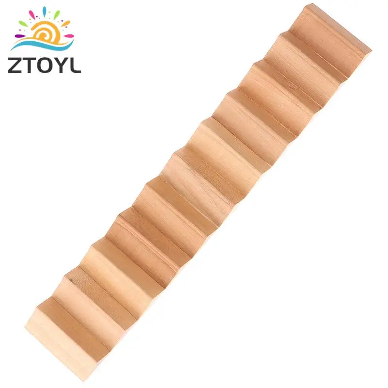 

Миниатюрные деревянные 11-ступенчатые поручни Dollshouse, лестницы, сделай сам, имитация, аксессуары для мебели, 1/12