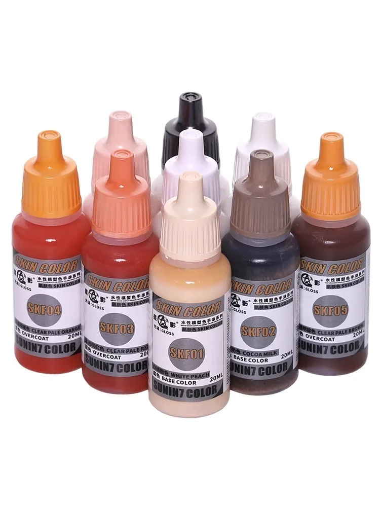 Цветная краска экологически безопасная на водной основе цвет кожи пигмент