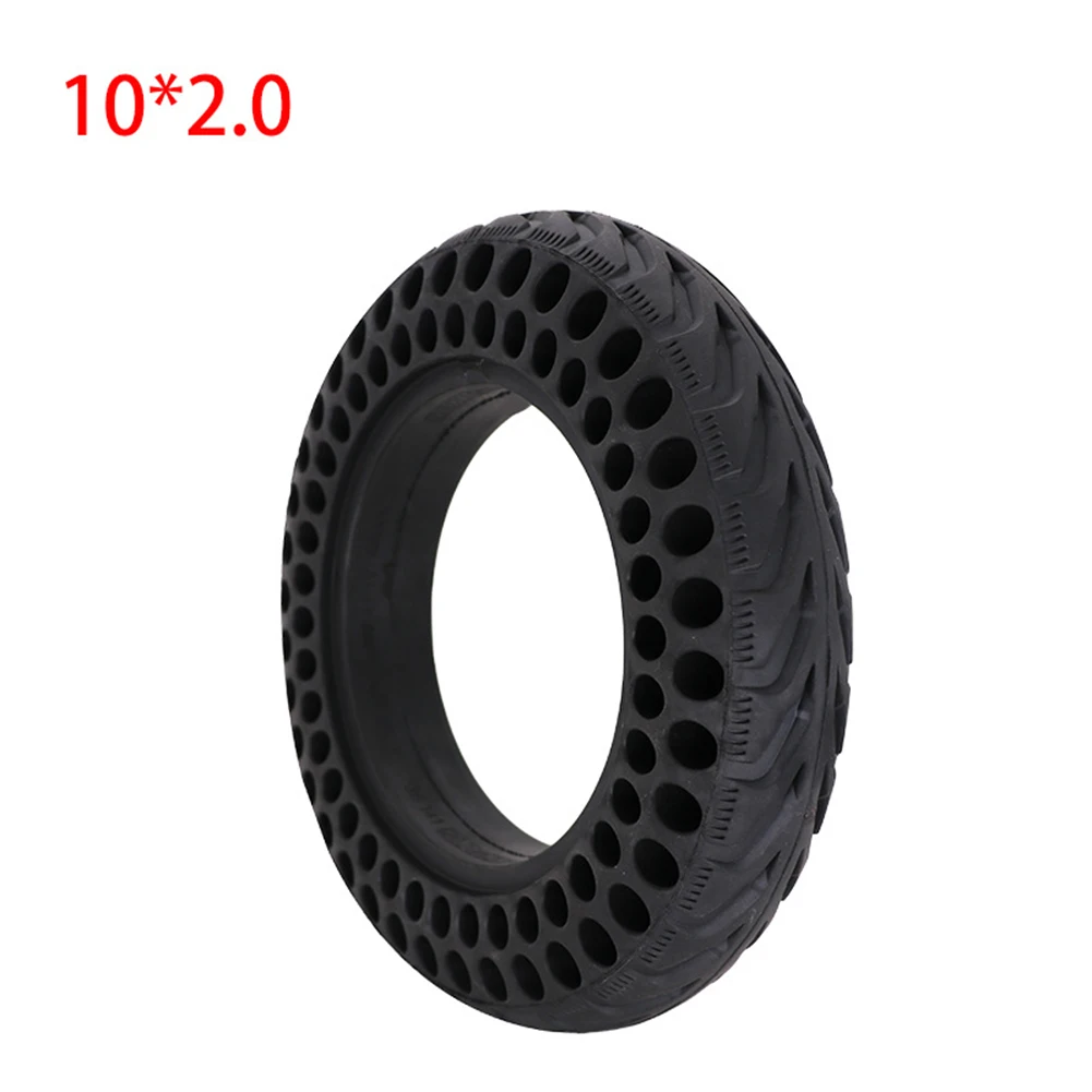 

10x2.0/2.50 Tyre 10 Inch Solid Rubber Shock Resistant Tire Puncture-proof Tyre For Electric Scooter Durable Scooter Parts New