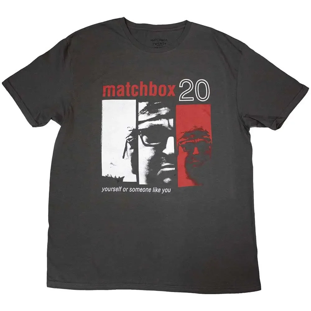 Новинка официальная серая футболка Matchbox Twenty Yourself