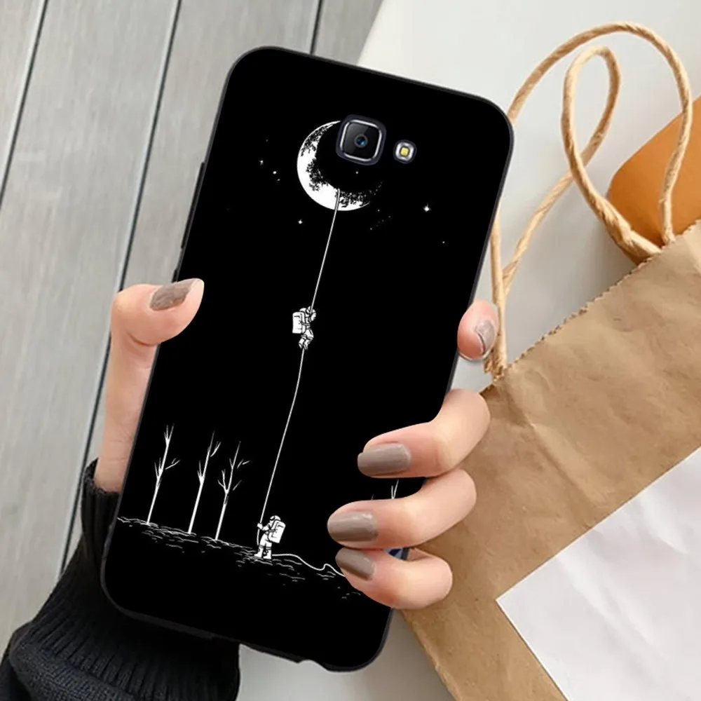 Чехол для телефона Moon Astronaut Samsung J 7 plus 7core J7 neo J6 prime J4 J5 Mobile Cover