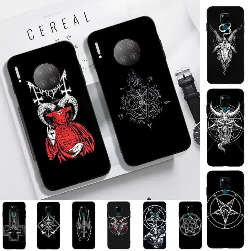 

Devil Satan Phone Case for Huawei Mate 20 10 9 40 30 lite pro X Nova 2 3i 7se