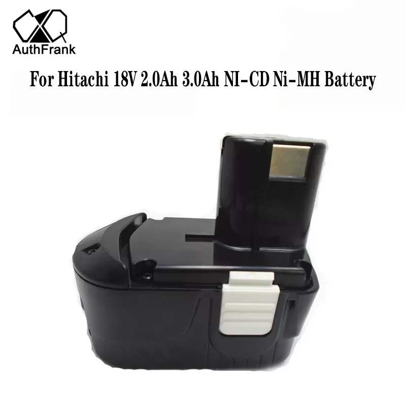 

NEW Power tool replacement battery 2.0Ah 3.0Ah 18V NI-CD NI-MH for Hitachi Drill EB1820 EB1812 EB1814 BCC1815 EB1830H EB1833X EB