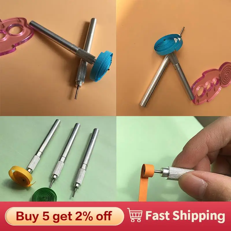 

Сделай Сам, бумажный металлический инструмент для ручного изготовления бумаги, ручка для скручивания, инструменты для скрапбукинга и фрезерования