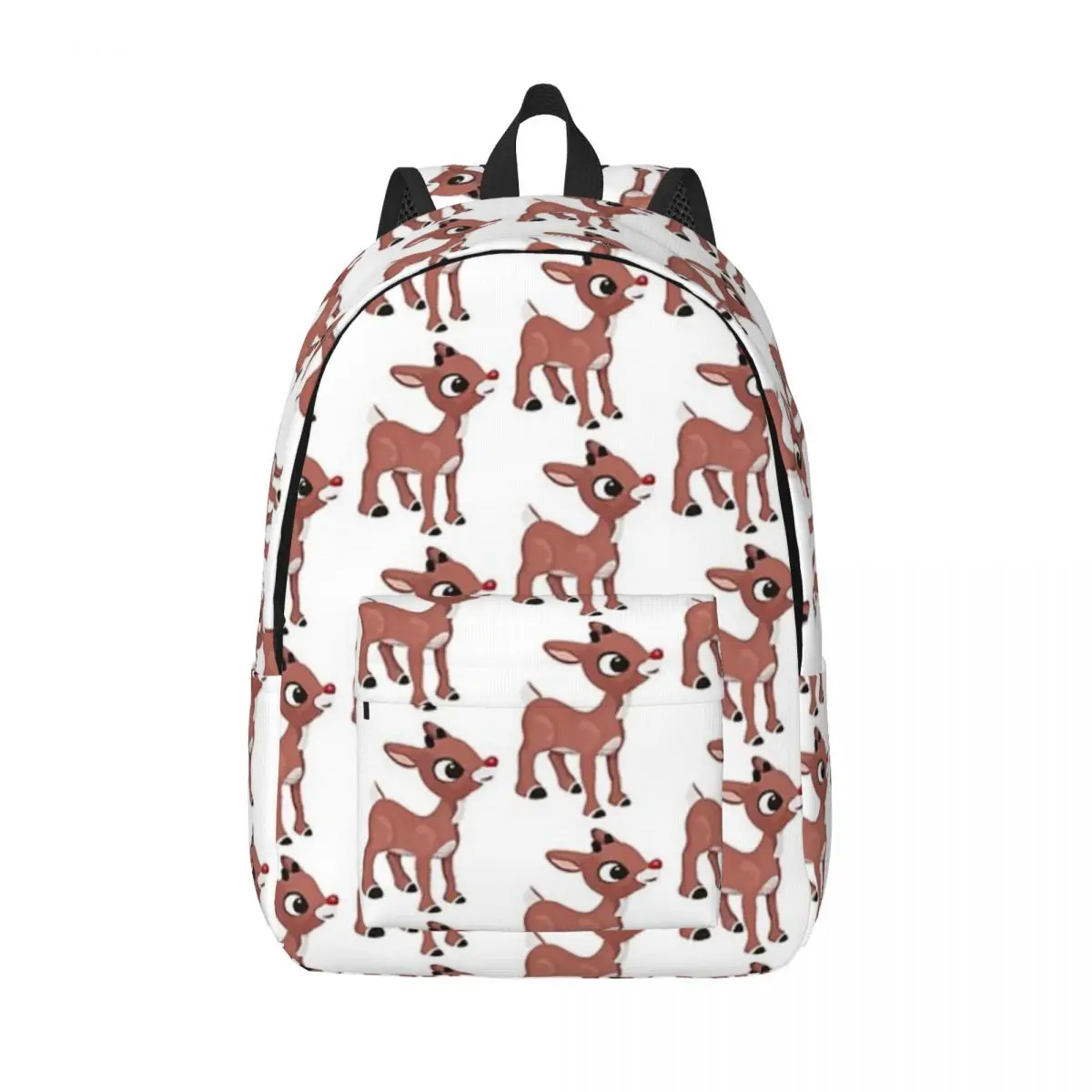 

Classic Rudolph GraphicLoveShop Woman Backpacks Bookbag Fashion Shoulder Bag Portability Laptop Rucksack Students School Bags