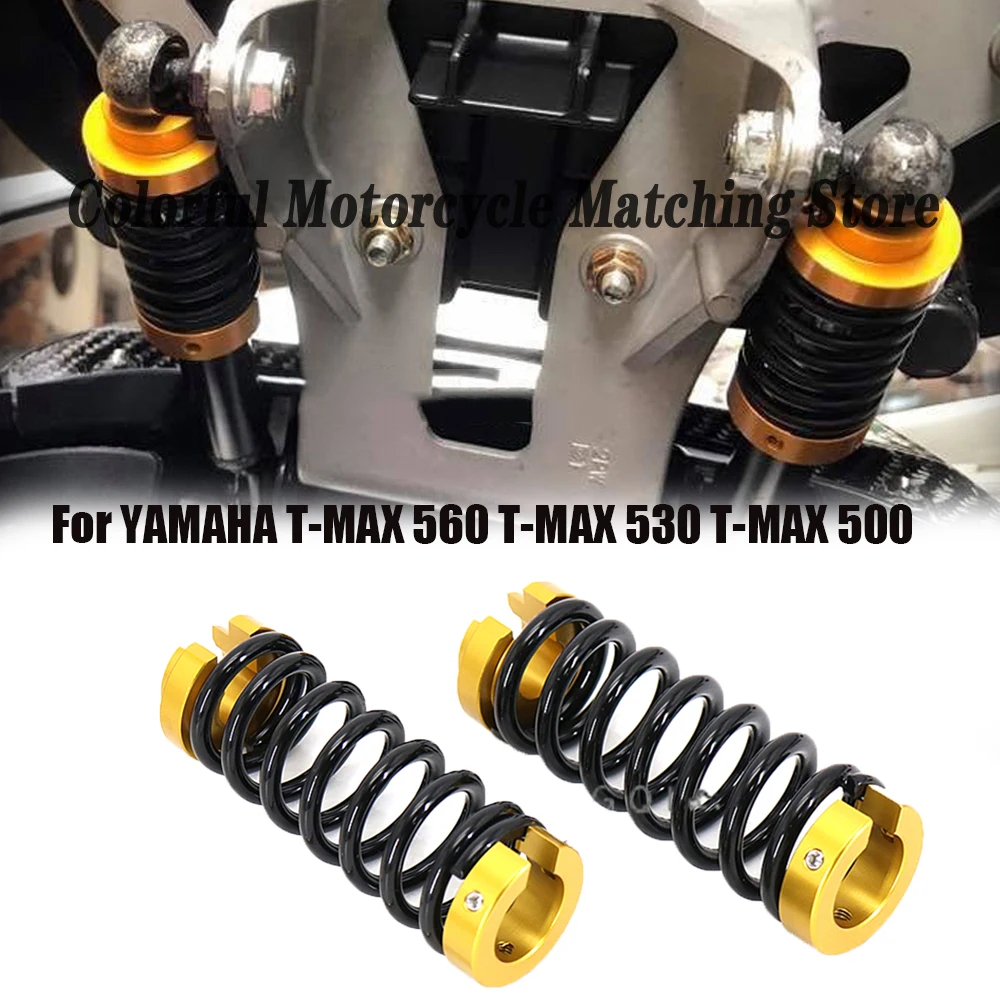 

NEW For Yamaha TMAX 530 T-MAX 560 T-MAX SX DX Tmax 500 530 Motorcycle Lift Seat Spring Auxiliary Spring Supports Shock Absorbers