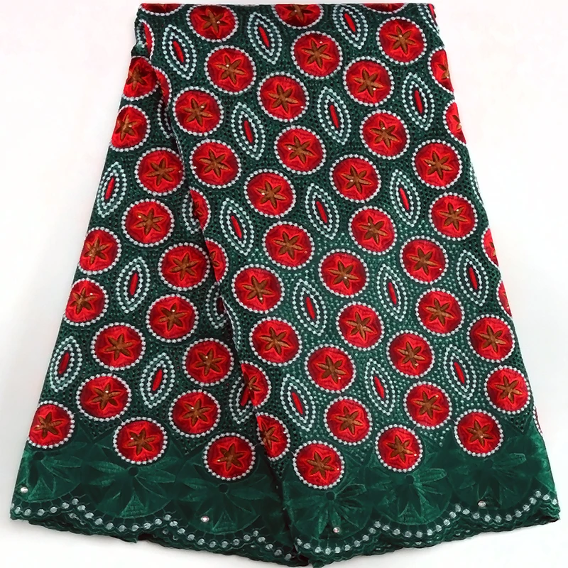 

Роскошная Африканская Хлопковая кружевная ткань «сделай сам» с камнями 2023 вышивка швейцарское кружево для шитья Нигерия Свадебные платья для женщин