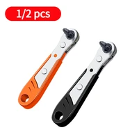 mini 14 screwdriver rod adjustable fast ratchet wrench quick socket wrench tools for car vehicle automotive household