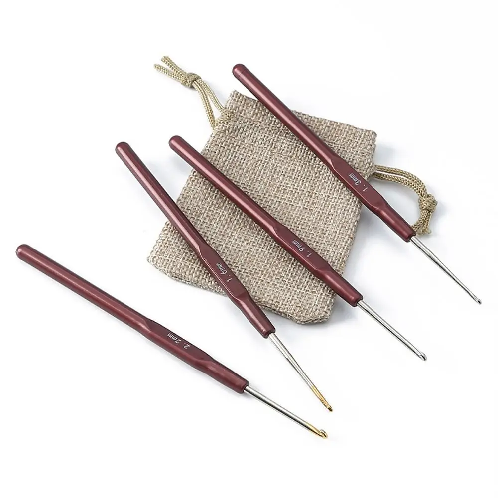 0 5 мм 6 7 8 крючок игла пластиковый вязальный микро плетение волос металлические