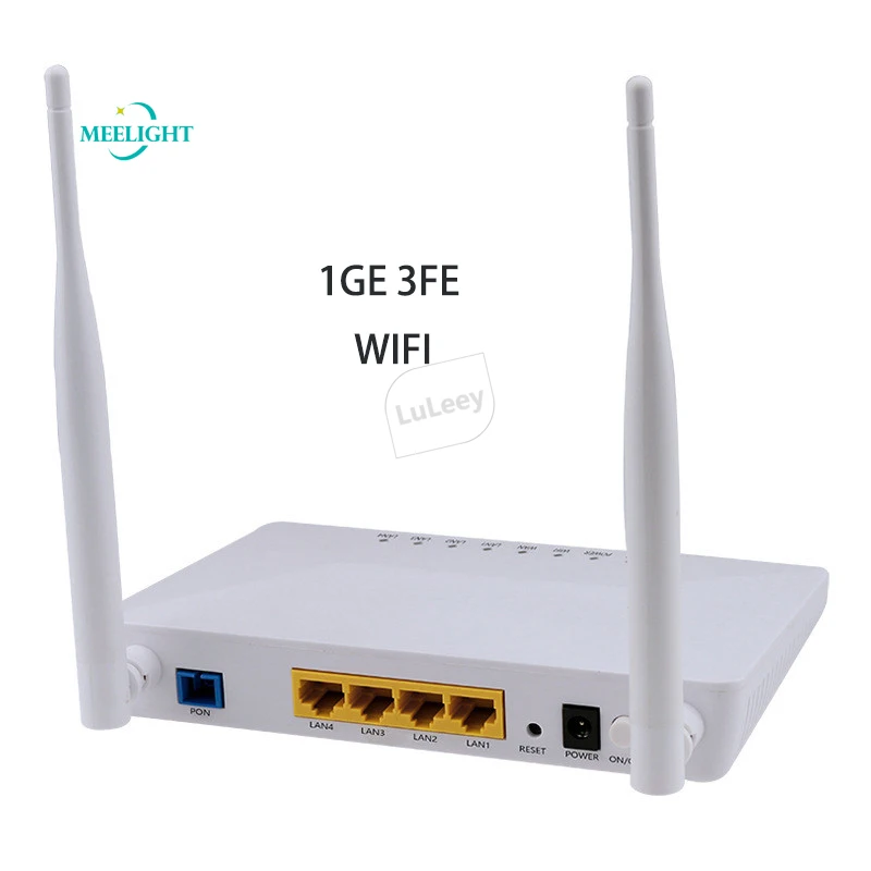 Маршрутизатор ONU GPON / EPON 1GE + 3FE WiFi FTTH up 1 244G down2.488Gbps сетевое коммуникационное