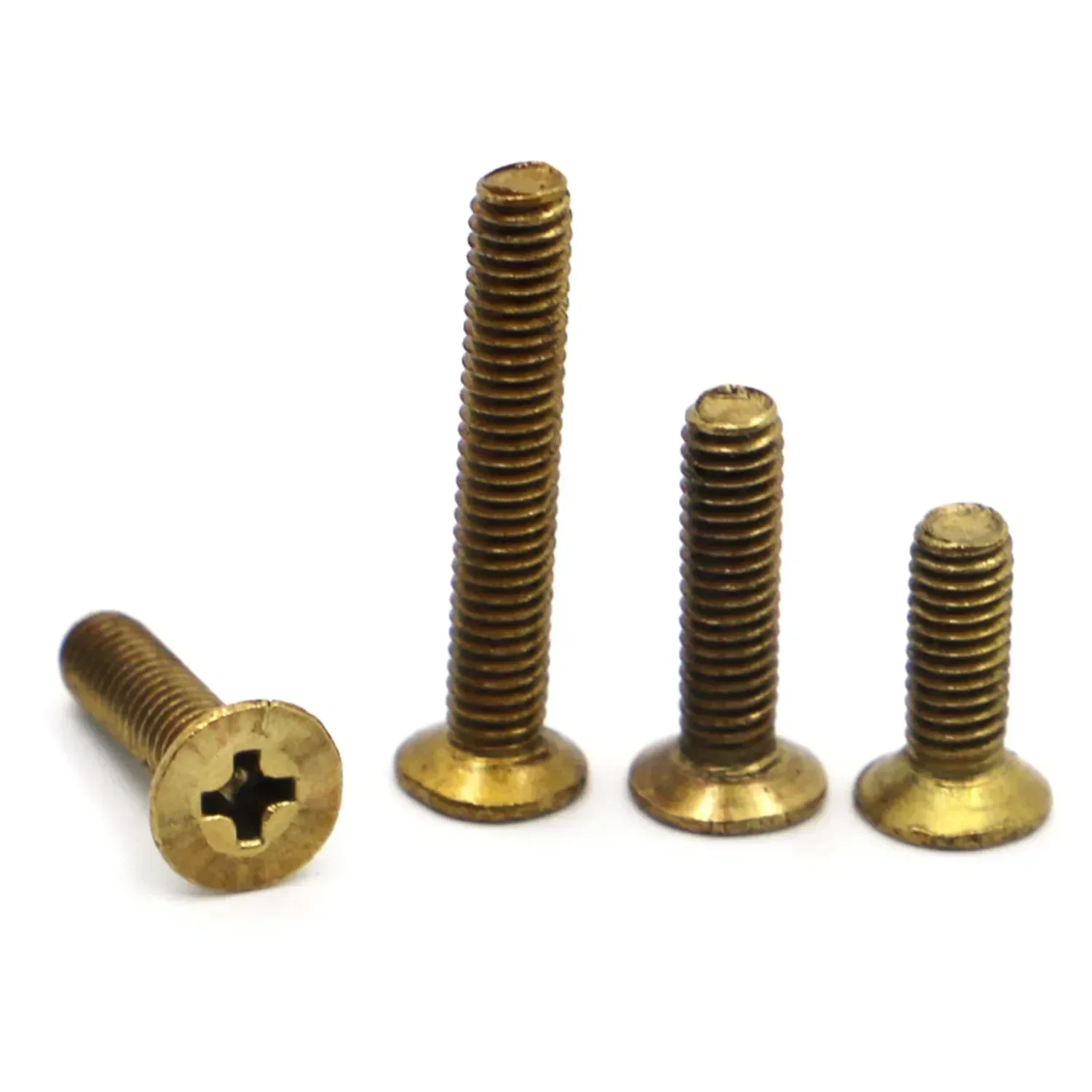 

5-50 шт. латунные машинные винты с крестообразной головкой M2 M2.5 M3 M4 M5 M6 Болт с потайной головкой и плоской головкой с крестообразным шлицем GB819
