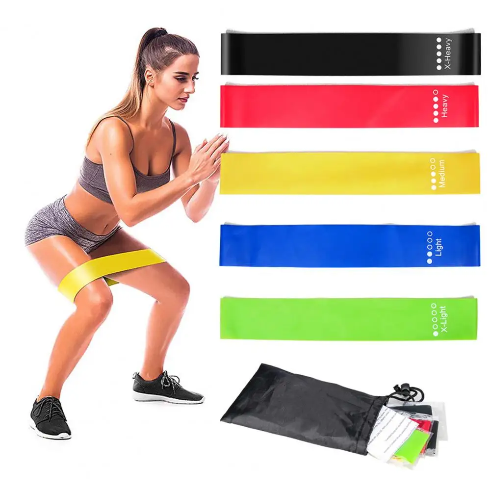 

Resistance Bands Fitness Gum Set Exercise Sports Elastic Band for Fitness Pilates Strength Training Rubber Loop Expander