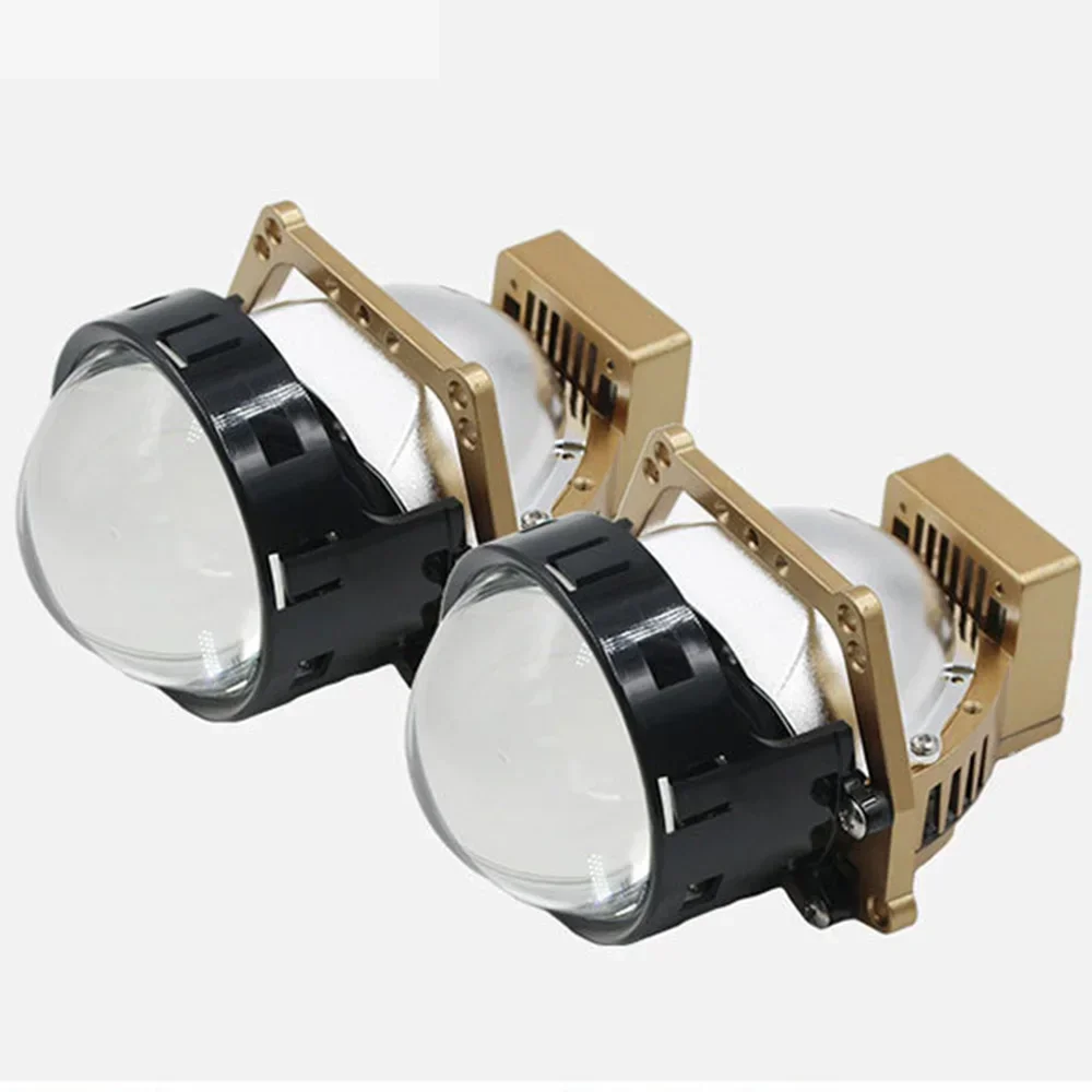 2 шт. 65 Вт 6000K Hyperboloid 3 0 дюймов Bi светодиодный линза проектора 3R G5 Автомобильная