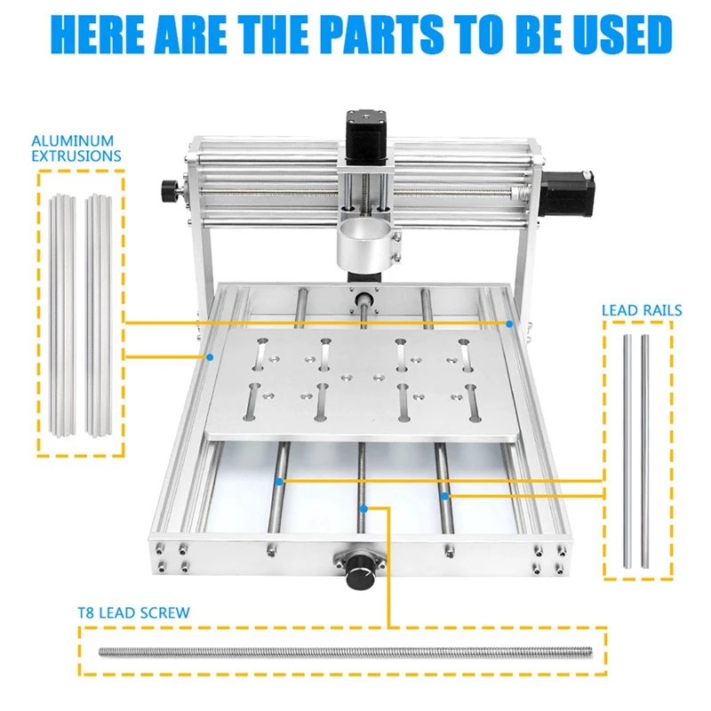 Комплект удлинителей для фрезерного станка с ЧПУ 3018 до 3040 совместим MAX