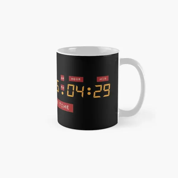 

Officially Licensed Back To The Futur Mug Cup Drinkware Simple Handle Round Gifts Picture Design Printed Image Coffee Photo