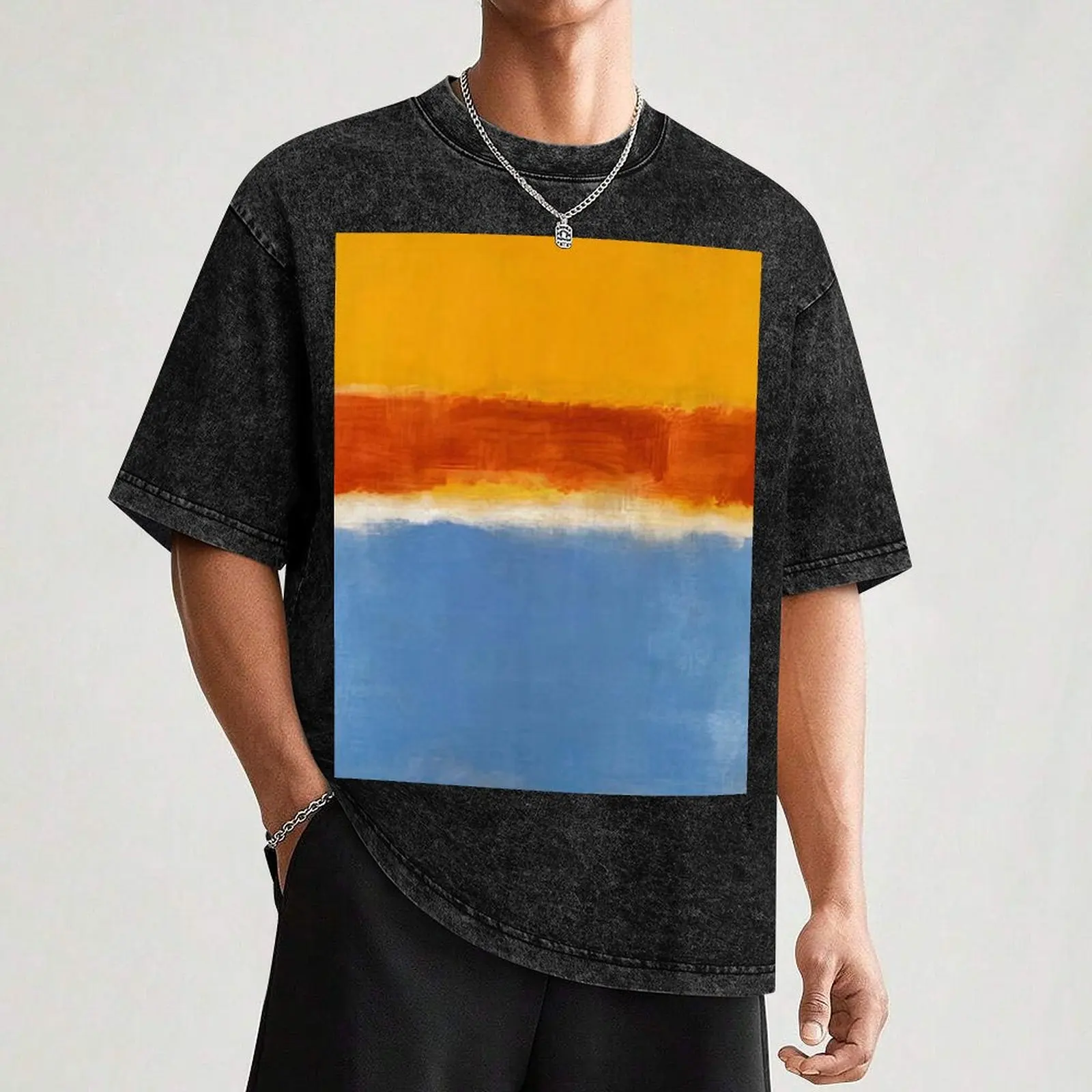 Марк Ротко - Без названия (желтый красный и синий) футболка 1953 быстросохнущая