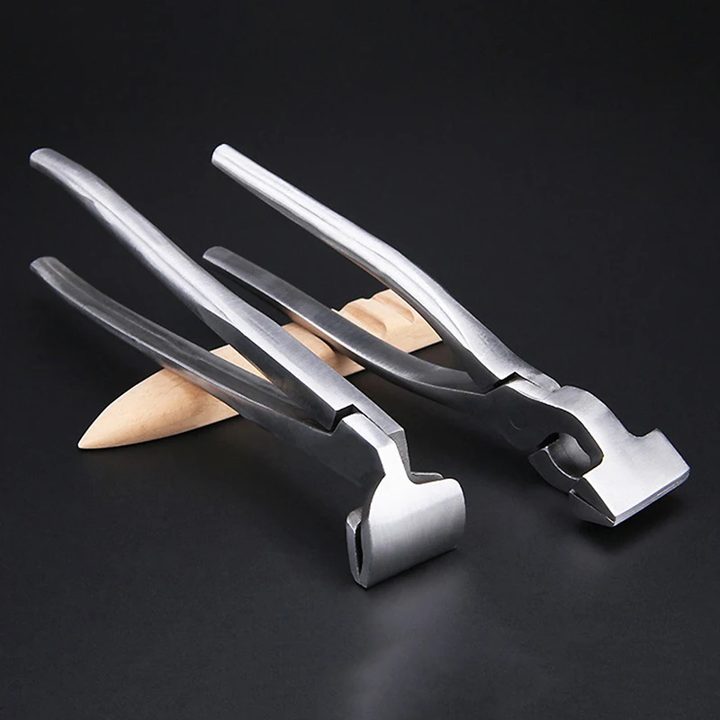 

Leather Edge Adjustment Press Flatten Plier Stainless Steel Fixed Clamp For Handbag Leather Bag Making Pliers DIY Hand Tools