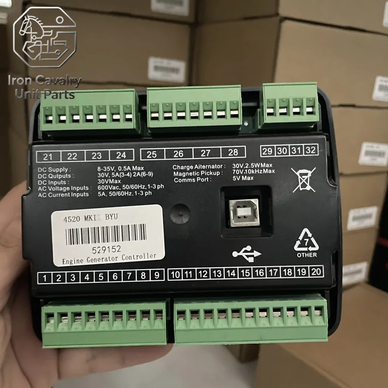 Панель управления дизельным генератором Deep Sea Original AMF DSE4520 MKII DSE4510 MKII, модуль автоматического отключения питания (art.: 3920db7a467dc) - 3920db7a467dc