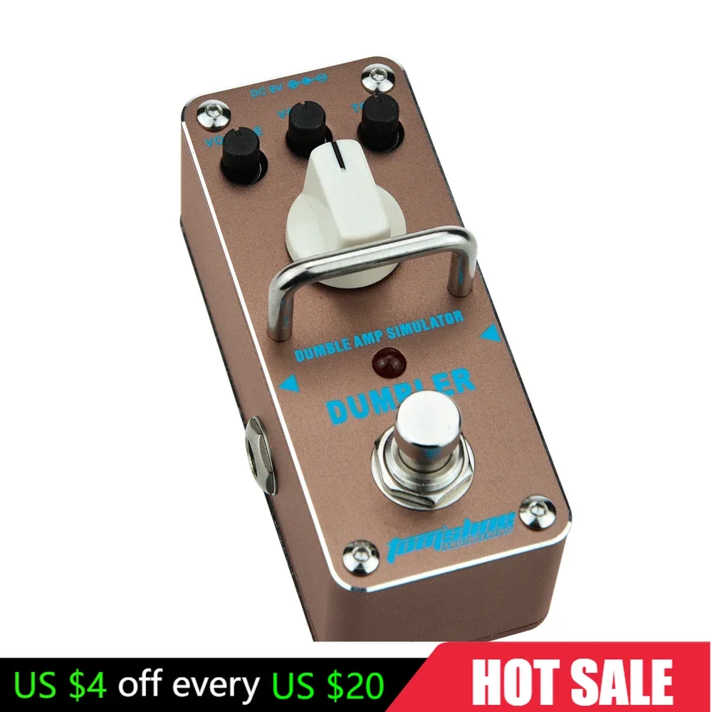 

Aroma ADR-3 Dumbler Amp Simulator Pedal Mini Electric Guitar Effect Pedal True Bypass Single Effect Guitar Parts & Accessories