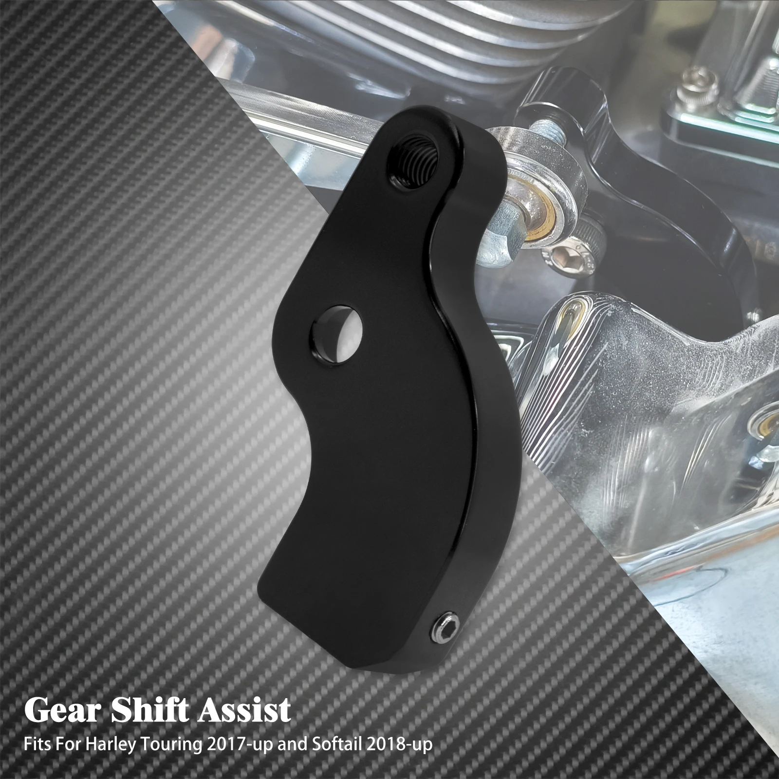 

Усилитель трансмиссии для Harley M8 Touring Road King 17-up Softail Breakout Fat Bob 114 18-up мотоциклетный нейтральный вспомогательный кронштейн