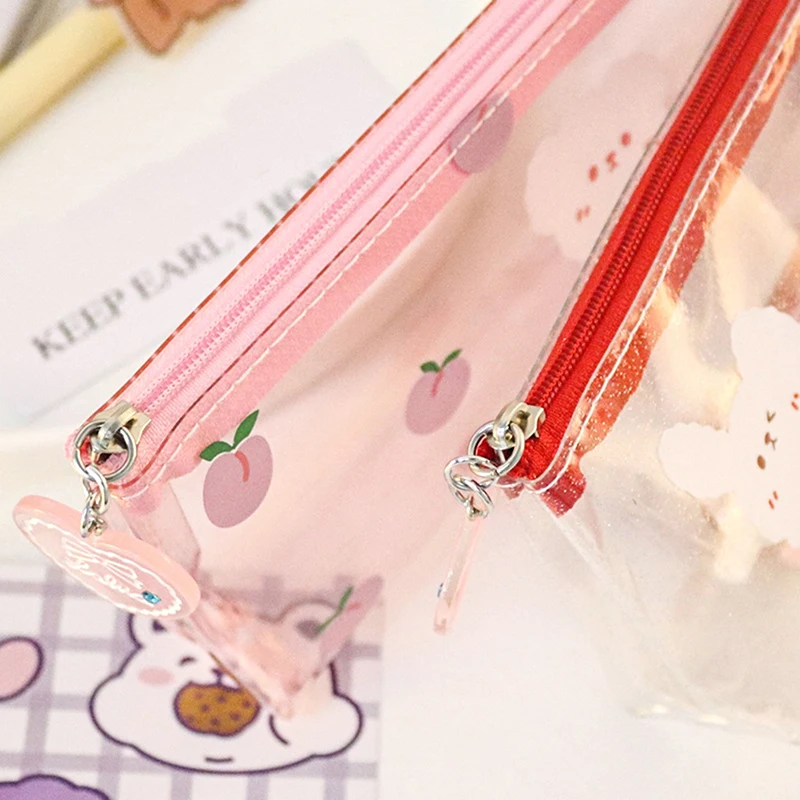 

1Pcs Kawaii Pencil Case Small Simple girl ins with multi-function and large capacity School Pencil Box Pencilcase Pencil Bag