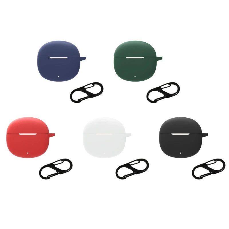 

Earset Shock Housing Skin-friendly Cover for QCYAily Pods Case Washable Shell Protector Non-slip Sleeve Impact-resistant