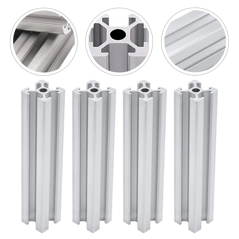 

4pcs Aluminum Profiles Prime Aluminum Extrusion Profile for Furniture 3D Printers
