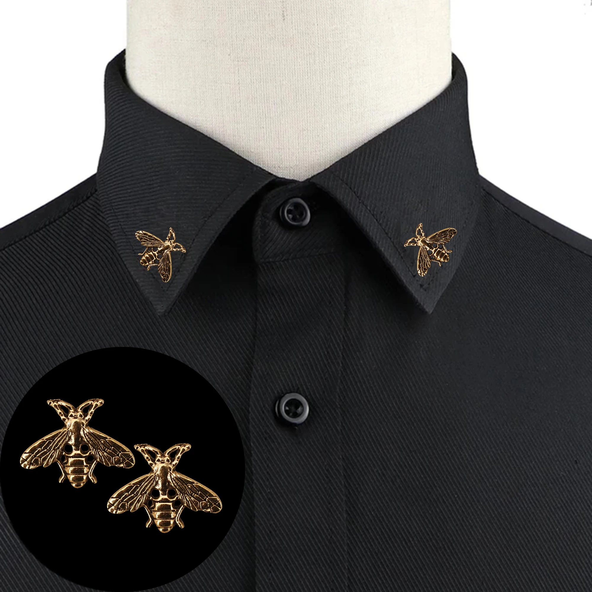 Винтажная брошь из сплава для мужчин, цвет в ассортименте | AliExpress