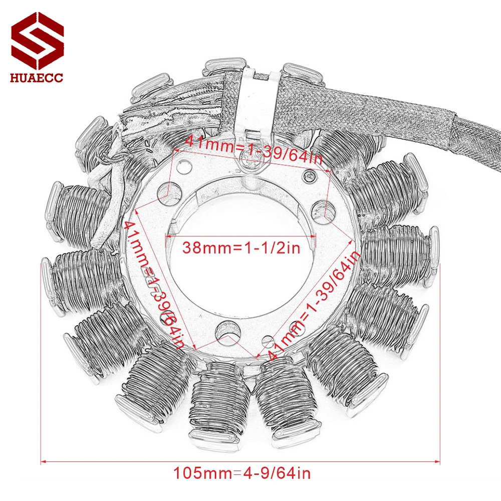 Катушка статора мотоцикла для Suzuki GSXR1000 GSX-R1000 2005 2006 2007 2008 31401-41G10-000