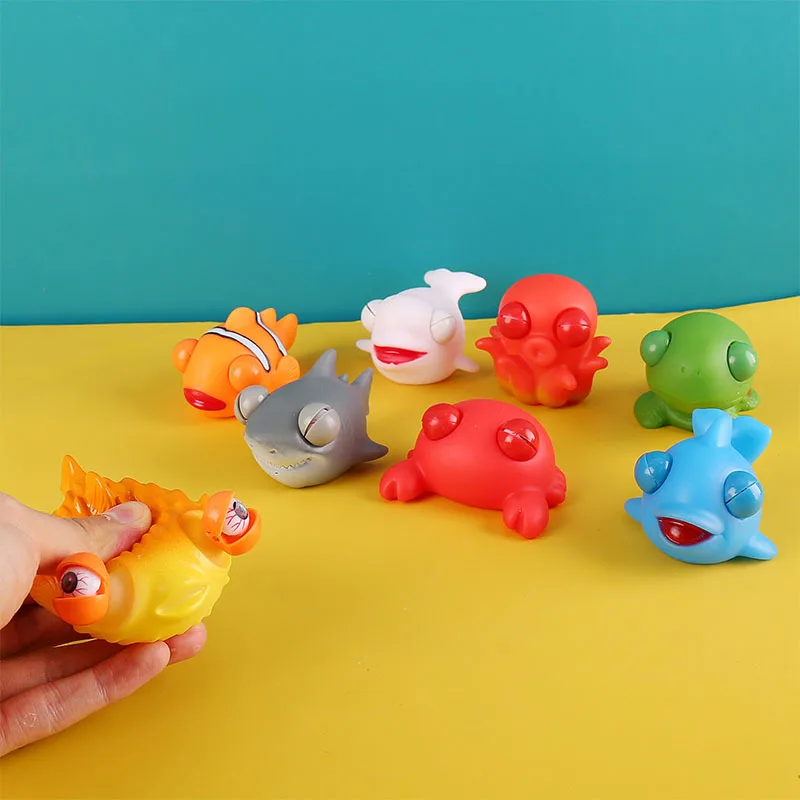 

Имитация морских животных burst eyes декомпрессия игрушка щепотка музыка мультфильм трюк декомпрессионное отверстие новая странная игрушка подарок K24