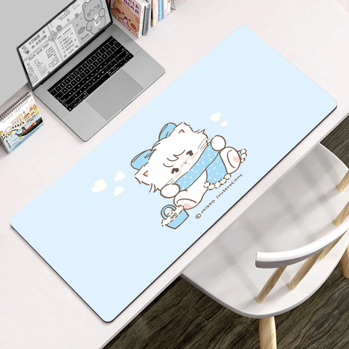 

Gaming Mouse Pad 900x400 Mikko Mousepad Anime Office Accessories Gamer Cabinet Games Desk Mat Computer Desks Keyboard Mats Pc