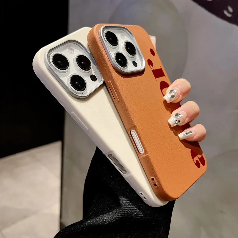 Фото Красный чехол для телефона с художественным узором личи для iPhone 17 16 Pro Max Air 15 14 13 12 11 XS X XR 7 8 Plus 16e SE Soft Cover №3