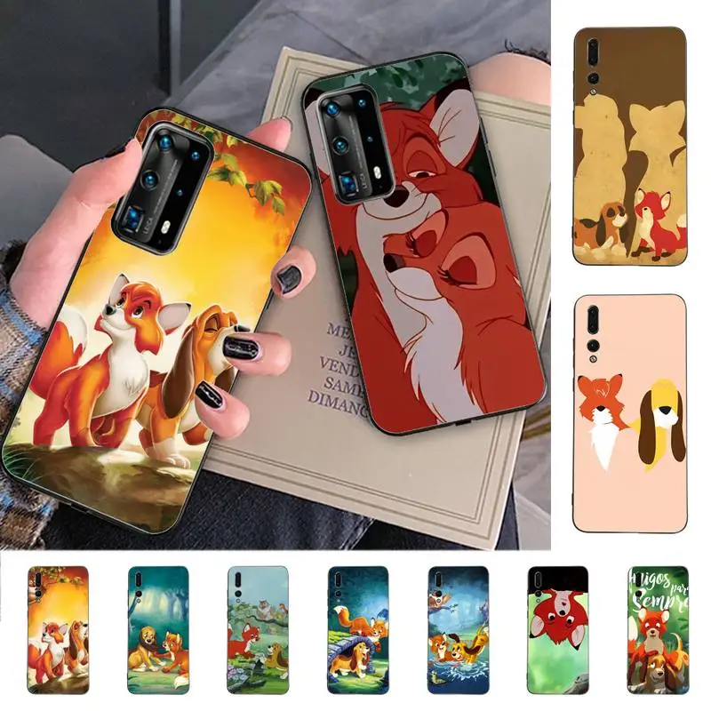 

Disney The Fox and the Hound Phone Case for Huawei P30 40 20 10 8 9 lite pro plus Psmart2019