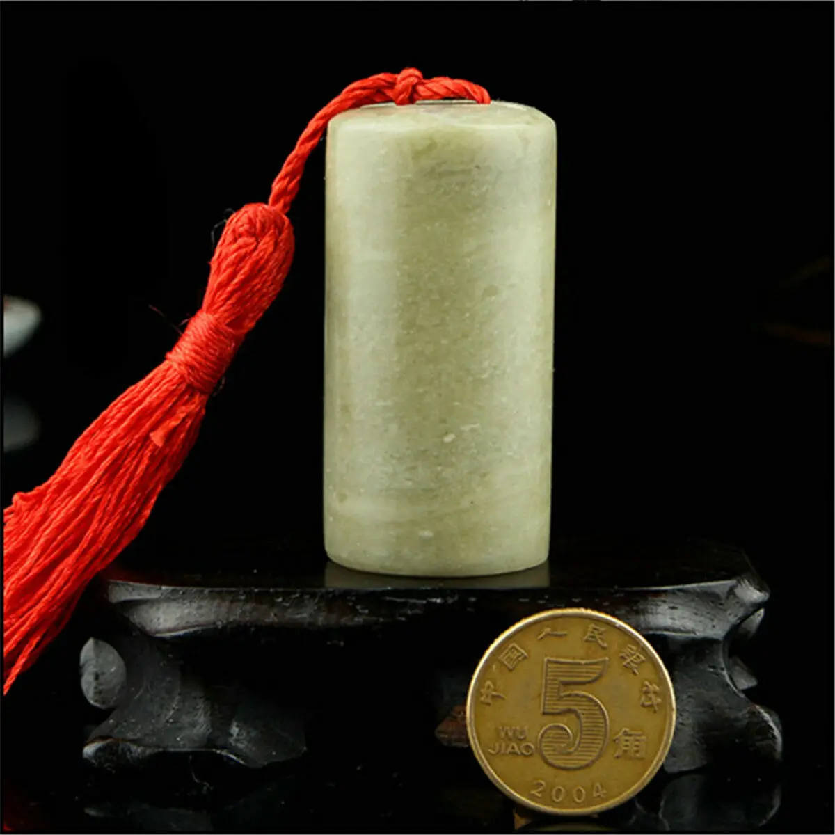 

Qingtian Stone Chinese Traditional Art Carving Seal Sculpture Name DIY Stone