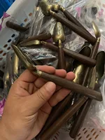 Чайная ложка из ебенового дерева для чайных церемоний#2