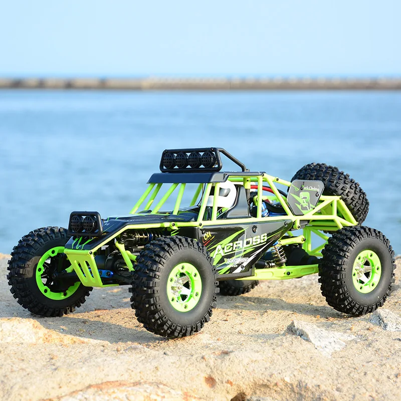 

Wltoys 12428 1:12 High-speed Four-wheel Drive Off-road Climbing Vehicle 50km Competition Remote Control Vehicle Model Toy Car
