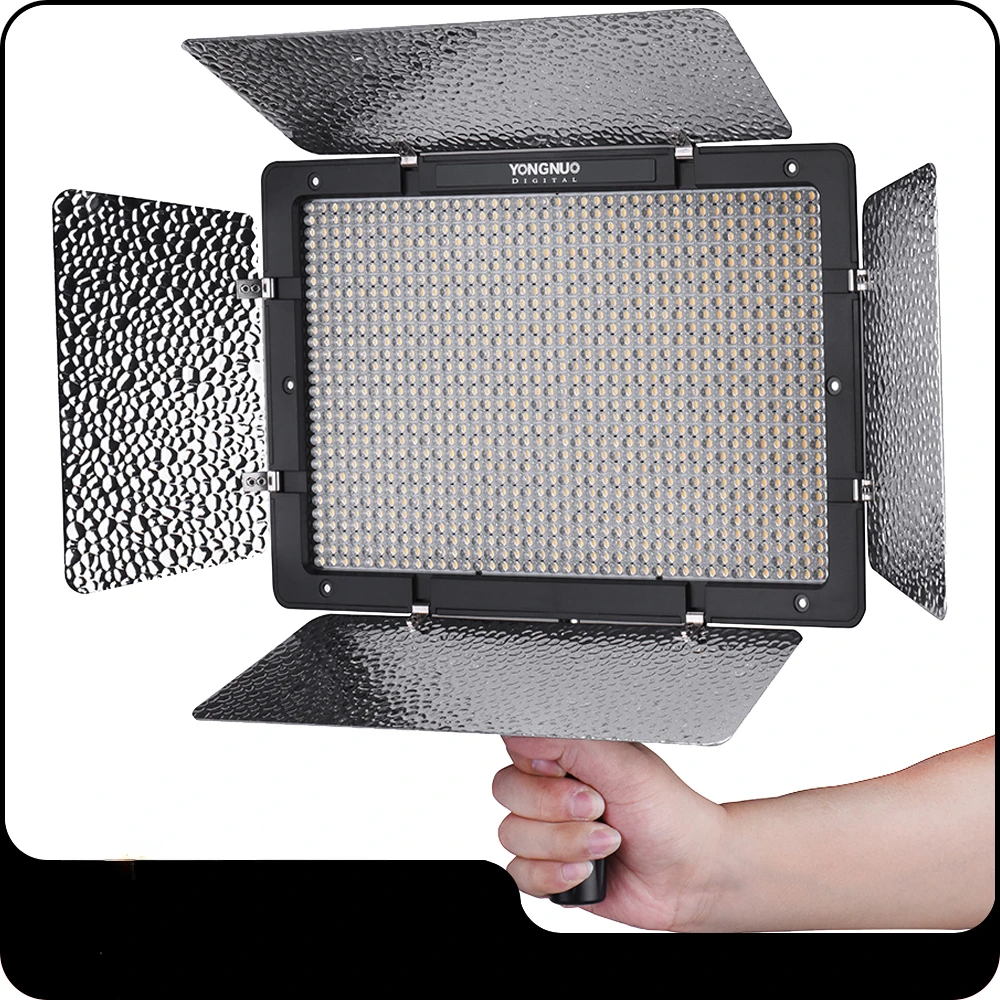 

YONGNUO YN1200 LED Studio Video Light Fill Light Continuous Lighting 3200-5500K Bi-color Adjustable For The Cameras Camcorder