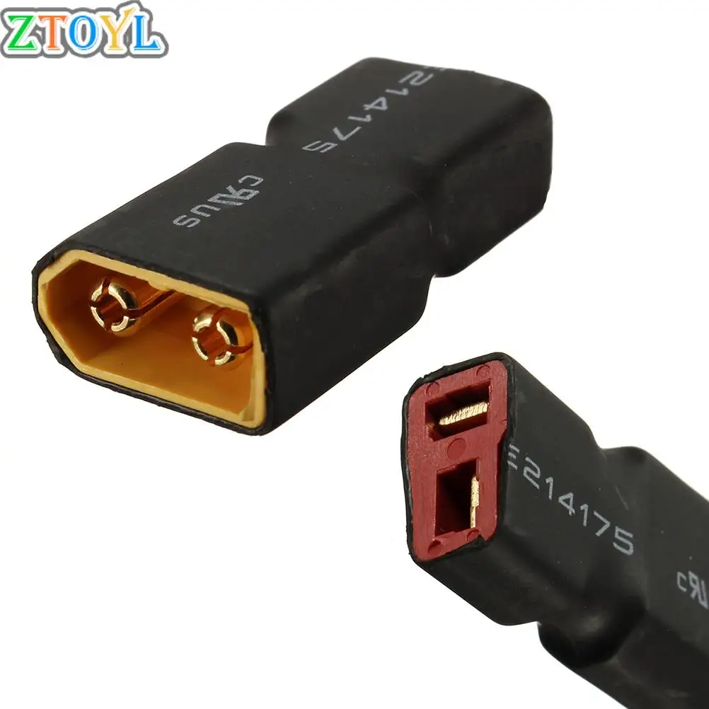 

New RC XT60 Male To Deans Plug Female T Connector Adapter Car Plane Lipo Battery Wholesale