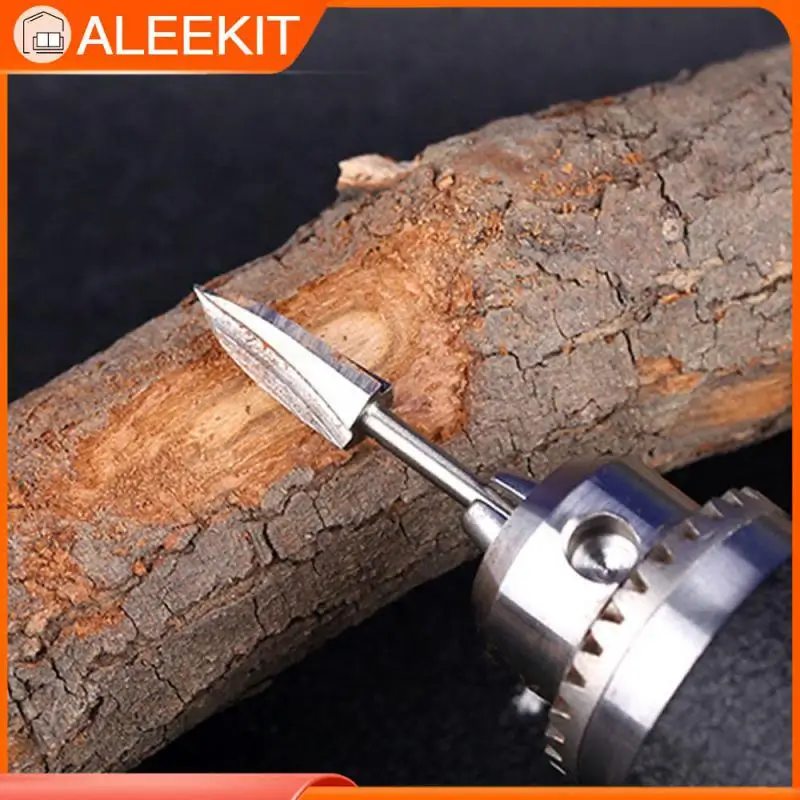 

Woodworking Carving Knife Drill Bits Sharpening Tool Grinding White Steel Sharp Knife Wood Carving Milling Cutter Bit
