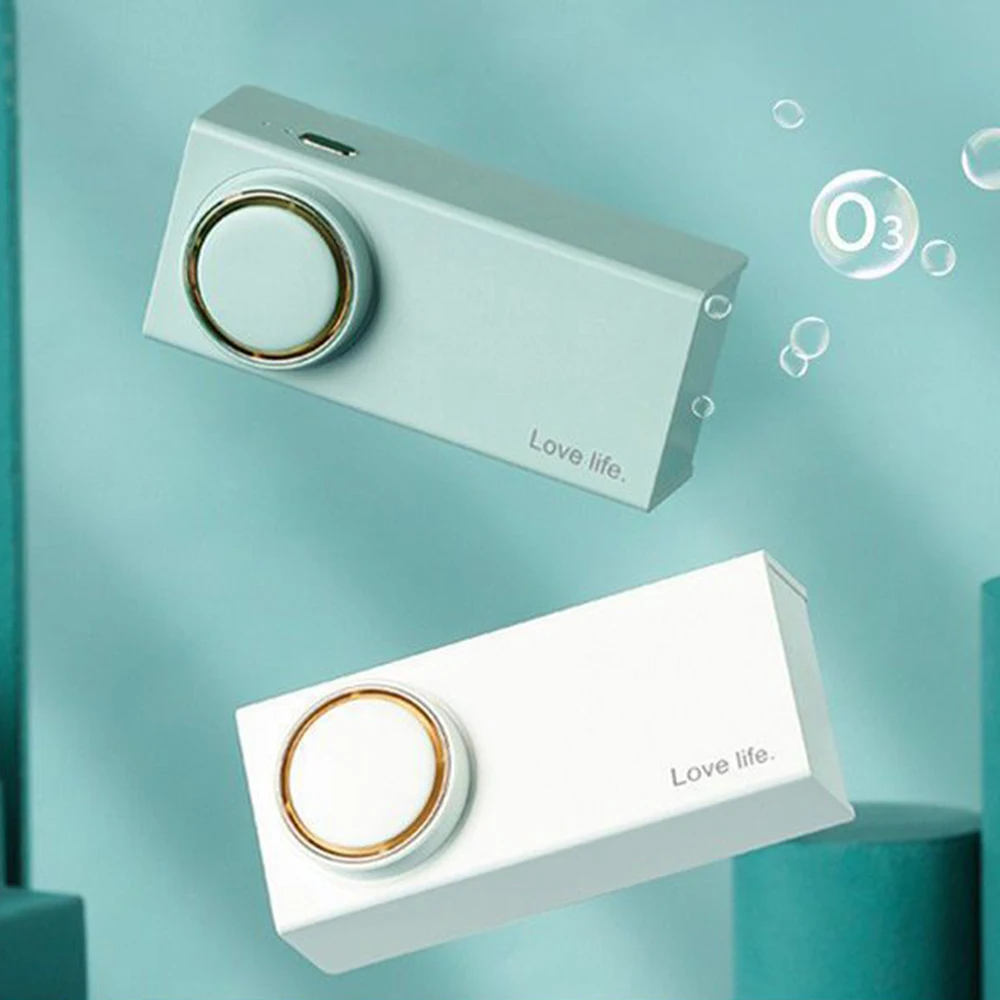 

Умный очиститель воздуха, портативный Usb Перезаряжаемый дезодоратор для холодильника, освежитель воздуха для дома, ванной, спальни