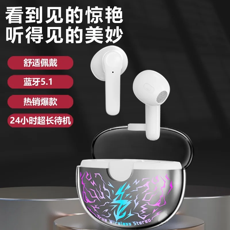 

Wireless BluetoothV5.1 Gaming Headphones Intelligent Noise Reduction With Microphone Low Latency Stable and Quick Transfer