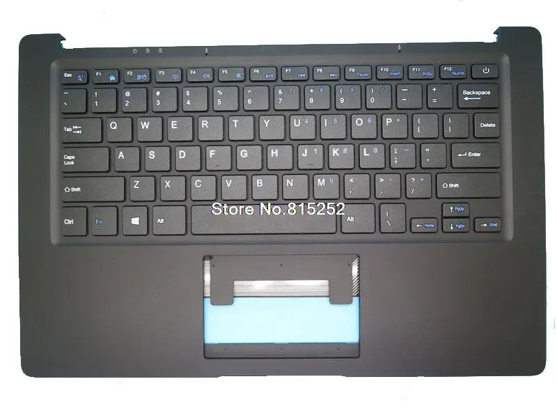 

Laptop PalmRest&Keyboard For Connex SlimBook 2 YT-277-16-05 K291 White/Black Top Case United States US keyboard