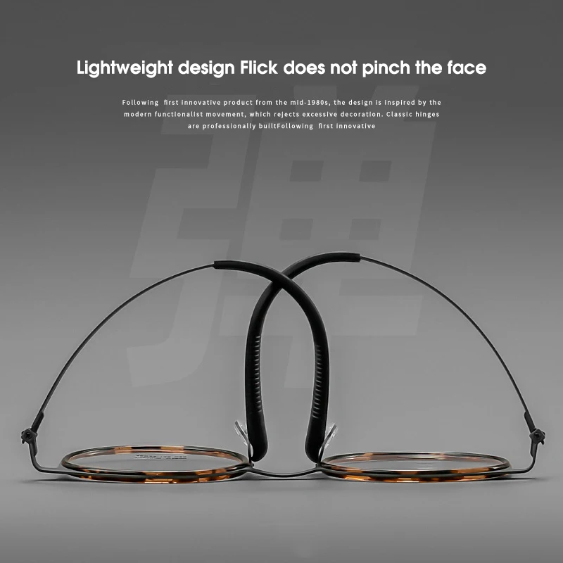 Lindberg брендовая репродукция безвинтовых титановых очков зеркальная оправа